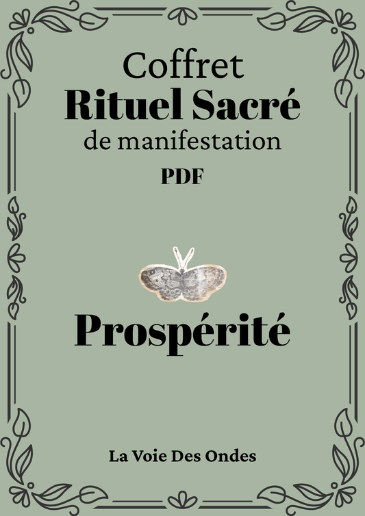 💫Rituel de prospérité — PDF téléchargeable