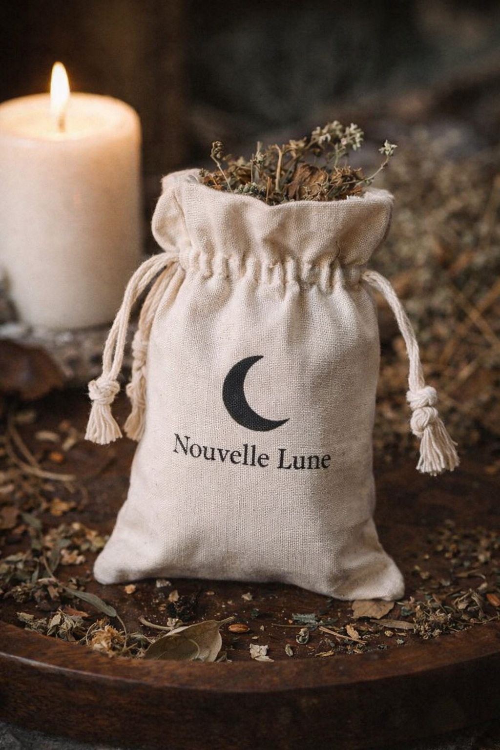 🌑 Sachet de plantes rituelles — Spécial Nouvelle Lune - FDP Offert