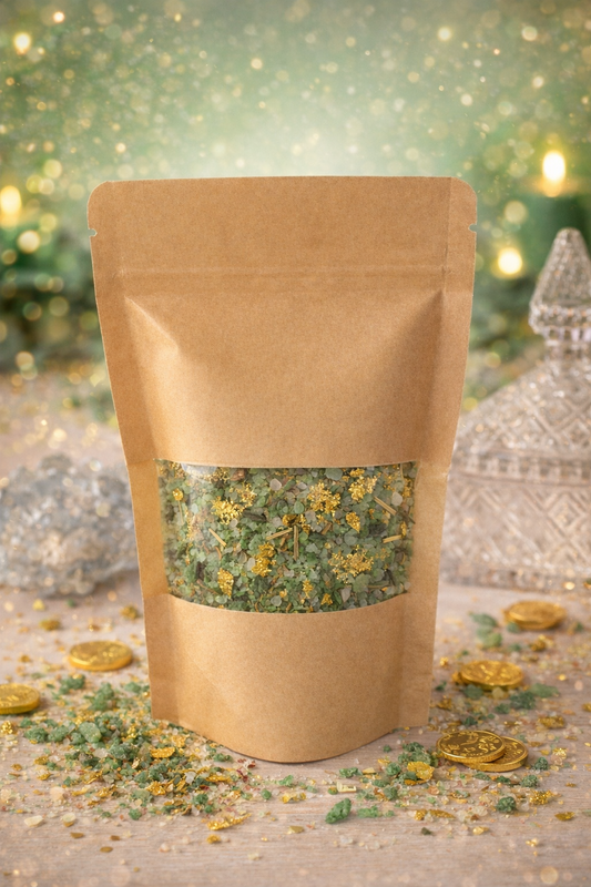 💰Sel de bain rituel — Prospérité